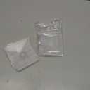 3.5 Inch Large Shower Arm Flange Square Plumbing Cover Plates Large Size Universal Replacement Escutcheon Cover Plate for Covering Gaps, Holes, Fits All Standard 1/2" Pipes (Black, 2 Pack)