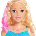 Barbie Dreamtopia Mermaid Styling Head, 22 pieces, Kids Toys for Ages 3 Up by Just Play