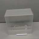 Large Clear Acrylic Wedding Card Box with Slot and Pen, 10x10x5 inch Wedding Receptions Wishing Well Money Box, DIY Card Box for Party, Graduation, Bridal Shower, Birthday (Clear)