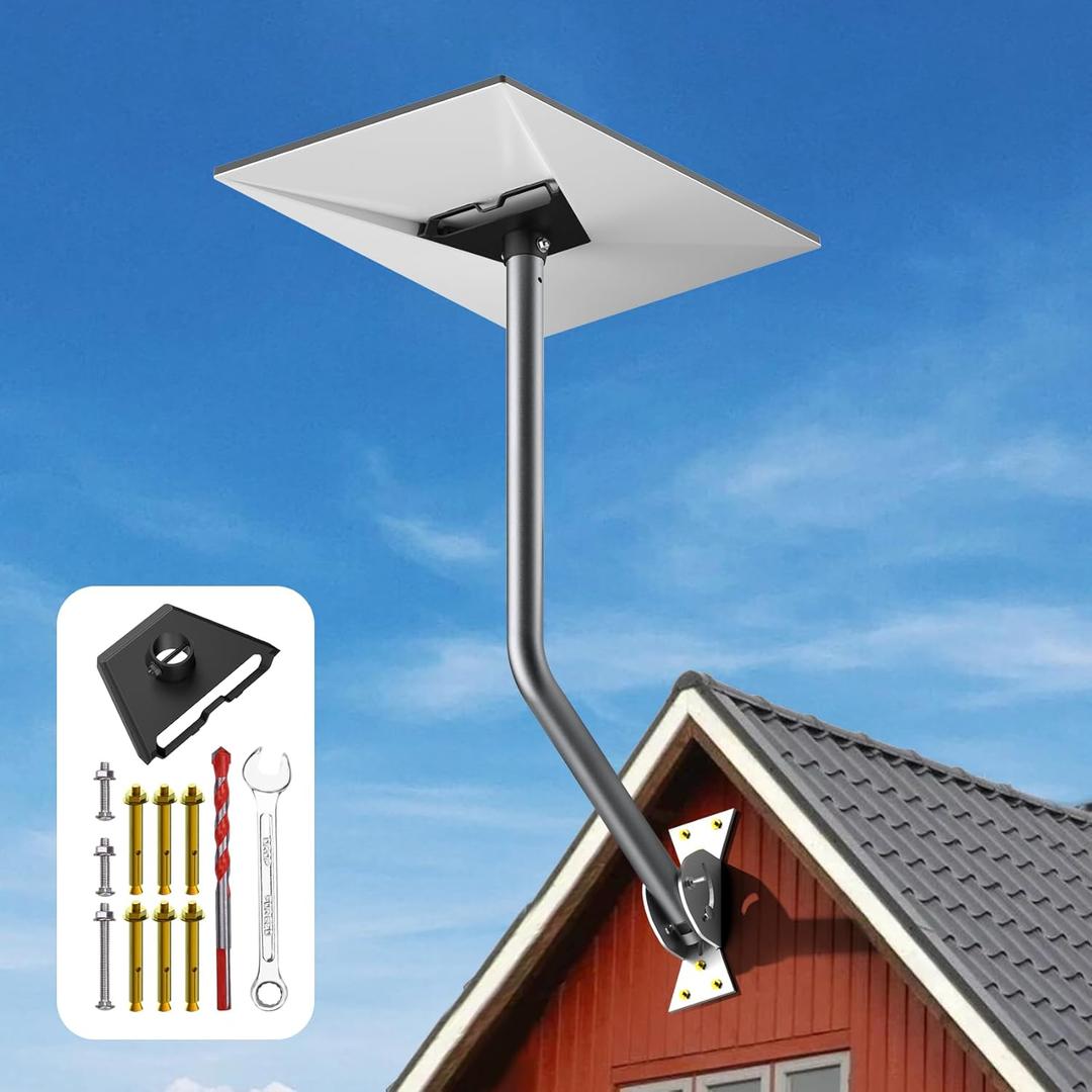 Gen 3 Mount for Starlink V3 Standard Dish - Roof, Wall, and Pole Mounting Kit Compatible With Starlink