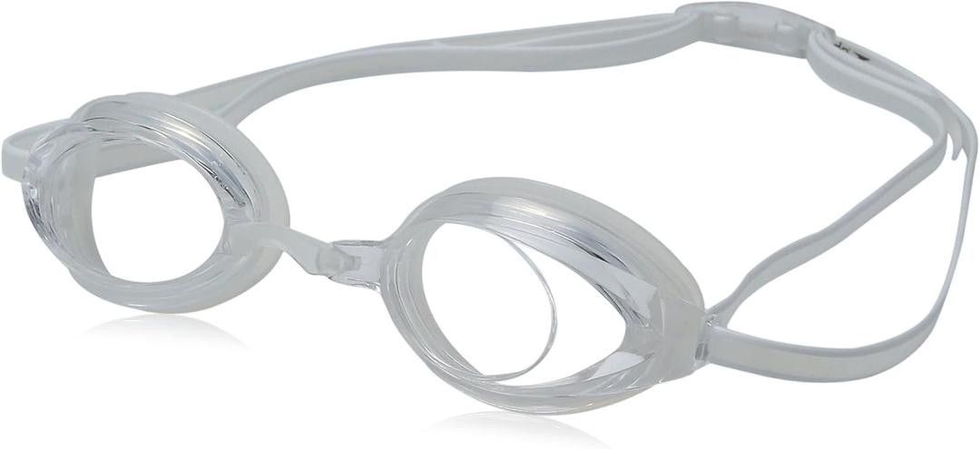 Speedo Unisex-child Swim Goggles Vanquisher 2.0 Junior 6-14(Clear)