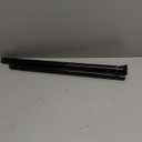 Spring Tension Curtain Rod 32-62 inch, Adjustable Expandable Tension Curtain Rod No Drilling, Tension rods for Window Doorway Kitchen Curtain, Black