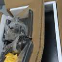 ExtraLarge 45Inch Wood Clamp On Desk Monitor Shelf with Spacious Storage Space  Fits 60inch or Dual 32inch Screens, CClamp Design with Rubber Pad, Max Load 44lbs