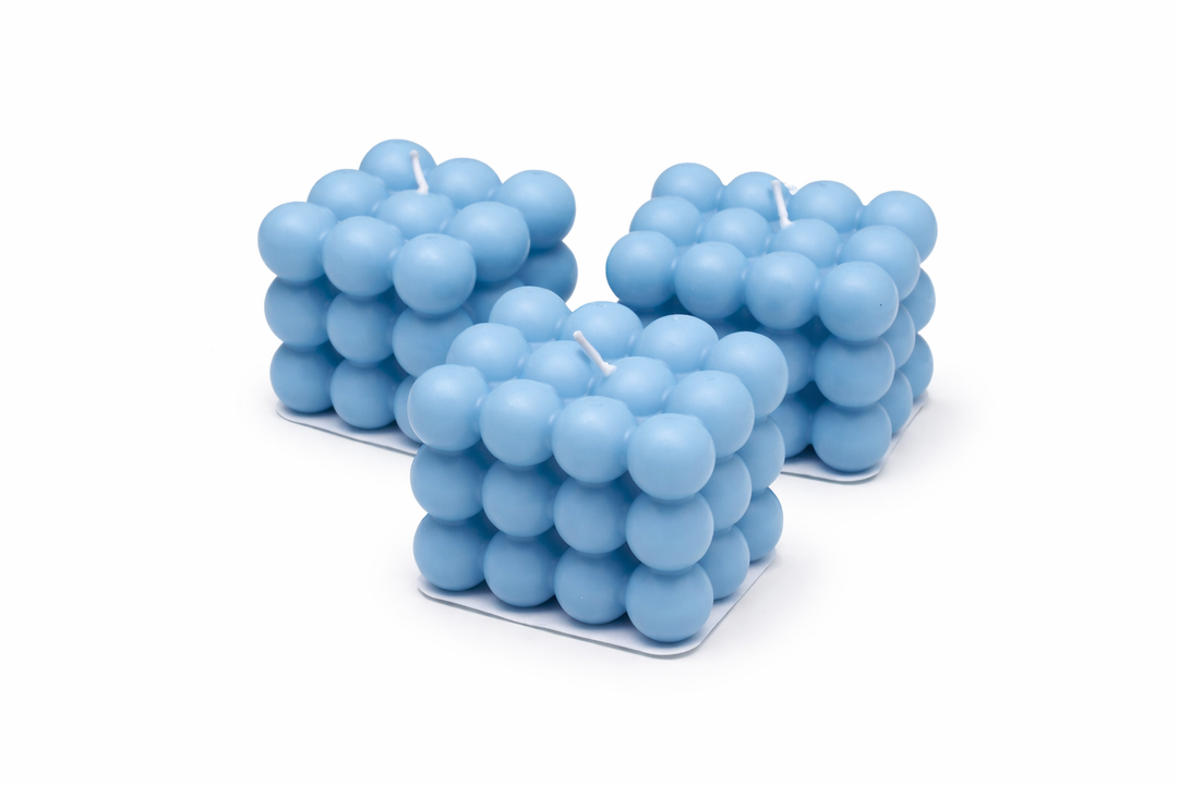 CLOUD CANDLE 2.5IN, 3PCS 