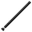 Starbover Sliding Door Security Bar, Adjustable Window Security Locks with Rubber Tips 17-50inch, Patio Door Security Lock Black for Home Apartment, Black