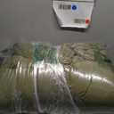 ROSGONIA King Size Comforter Set Olive Green, 3pcs (1 Boho Comforter & 2 Pillowcases), Lightweight Bedding Blanket All Season Bedspreads Quilt