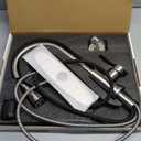 HANGE Kitchen Faucet with Pull Down Sprayer,Brushed Nickel Kitchen Sink Faucet 1-3 Hole Single Handle High Arc Stainless Steel Commercial Modern Kitchen Faucets for RV,Laundry,Bar,Utility,Farmhouse