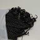 7 Packs 14 Inch Boho Goddess Box Braids Crochet Hair for Black Women (1B#, 14 Inch (Pack of 7))