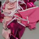 KatchOn, Pink and Red Pennant Banner - 60Feet, 12 Pcs, Pre-strung, Pennant Flag for Valentines Day Decorations, Anniversary, Baby Shower | Red and Pink Classroom Decor | Galentines Day Decorations