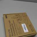 Recessed to Pendant Light Converter Kit - 6 Inch Can Light Conversion, Includes E26 Socket, Mounting Bracket, Round Ceiling Plate & 3D Black Cover