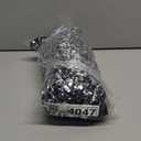 UNIQUE 21 Women Sequin Romper One Piece Shiny Wrap V Neck Shorts Jumpsuit Deep V Neck Long Sleeve Disco Dance Outfits (Small, Black)