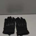 WTACTFUL Tactical Gloves for Men Touchscreen Airsoft Paintball Motorcycle Gloves (Medium, Full Finger Black)