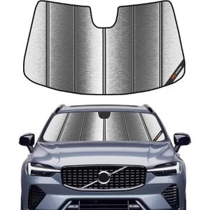 Pigenius Windshield Sunshade for Volvo XC60 2018-2026 Custom Front Window Shade - Metallic