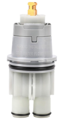 RP46074 Delta Shower Valve Cartridge Compatible with Delta 13/14 Series Bath Tub Shower Faucet Single Handle Universal Shower Valve Cartridge Repair Assembly Replacement Monitor Cartridge Parts (Black)