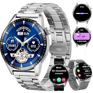 Smart Watch for Men with Answer/Make Calls, 1.39" HD Always Display Fitness Tracker Watch with Waterproof 190+Sports Modes Health Monitor Sleep Monitor for iOS Android