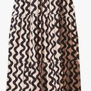 GOLDSTITCH Women's Summer Boho Spaghetti Strap Ruffle A Line Beach Long Maxi Dress (Large, Wavy Black)