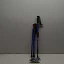 Aihoye Hiking Trekking Poles, 2 Pack Collapsible, Lightweight, Anti Shock, Walking Sticks, Adjustable Hiking Pole for Men and Women (blue)