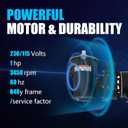 1HP Swimming Pool Pump Replacement for W3SP1580 Pump with Cord