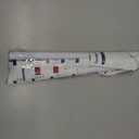 White Tension Curtain Rod for Windows 28 to 48 Inch,7/8"Small Shower Curtain Rod for Bathroom, Pressure Spring Tension Curtain Rod No Drilling for Closet Doorway Kitchen (White, Pack of 1)