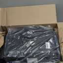 Stadium Seats for Bleachers, Bleacher Seats with Ultra Padded Comfy Foam Backs and Cushion, Wide Portable Stadium Chairs with Back Support and Shoulder Strap (Regular - 16.9"W x 13.2"D x 15.4"H, Black)