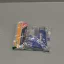 F FIERCE CYCLE 1 Pair 8mm Stainless Steel Universal Motorcycle Folding Rearsets Rear Footrest Footpeg Pedal Peg Bike Bicycle Cycling, Blue