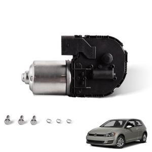 Front Windshield Wiper Motor for Volkswagen 20052014 Jetta, 20062014 GTI, 20072016 Eos, 20102014 Golf, 20122013 Golf R, 20062009 Rabbit, 2008 R32, Replacement 1K1955119E 3C1955119