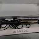 HOT Tools 24K Gold Professional 1 1/2" Extended Barrel Curling Iron with Clamp for Bouncy Curls, Faster Styling, Less Damage & Long-Lasting Results