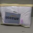 20 ft x 10 ft Wrinkle Free White Backdrop Curtain for Wedding Parties, Polyester Photo Backdrop Drapes for Baby Shower Birthday Party Backdrop Stand, Bulk Thick Background Curtains 5x10FT 4 Panels