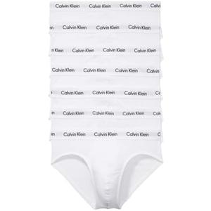 Calvin Klein Men's Cotton Stretch 7-pack Hip Brief, Large