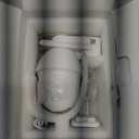 ANRAN 2K Solar Security Camera Outdoor Wireless, WiFi Camera Battery-Powered with 360 PTZ for Home Security, 3MP Color Night Vision, PIR Motion Detection, Two-Way Audio, Compatible with Alexa (2K White-1pcs)