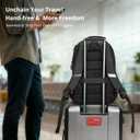Swissdigital Design Business Laptop Backpack, College Laptops Backpack with USB Charging Port for Men and Women Fits 16 Inch Notebook, Black-Finder Color Random | SD1670BT013-01