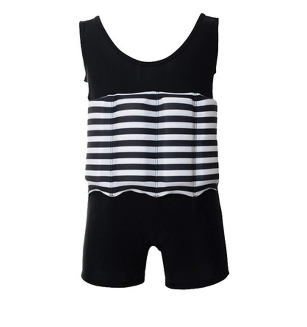 Kids Boys Girls Floatation Swimsuit with Adjustable Buoyancy Baby Float Suit Swim Vest One Piece Swimwear Bathing Suit, L