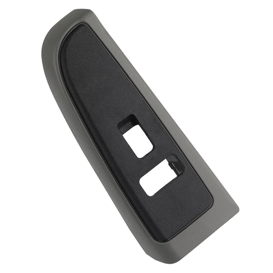 Window Switch Bezel Cover Gray Compatible with Chevy Chevrolet Avalanche Silverado Suburban Tahoe, GMC Sierra Yukon, Cadillac Escalade 2004-2007 Replaces 89045121 Window Switch Trim Accessories