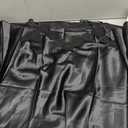 Women's Silk Pajama Sets Satin Robe with Nightgown 2 Piece Sleepwear Sexy Lace Cami Nightwear Kimono Bridesmaid Robes (Medium, Black)