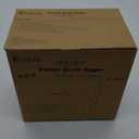 Drain Auger, Clog Remover with Drill Adapter, 25 Feet Flexible Plumbing Snake Use Manually or Powered for Kitchen, Bathrom and Shower Sink, Comes with Gloves (blue)