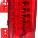 WFLNHB Rear Tail Lamp Passenger Right Side Replacement for SRX 2010-2016 Brake Light 22774015 GM2801255