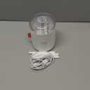 Portable Mini Humidifier, 500ml Small Cool Mist Humidifier, USB Personal Desktop Humidifiers for Baby Bedroom Travel Office Home, Auto Shut-Off, 2 Mist Modes, Super Quiet, White