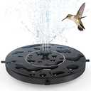 Solar Fountain Water Pump for Bird Bath, Floating Solar Powered Water Fountain Pump for Bird Bath, Garden, Pond, Pool, Outdoor (1.4W)