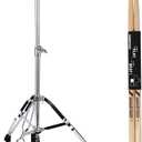 Hi Hat Stand,Cymbal Stand,High Hat Stand with Pedal,Practice High Hat great for 8'' 10'' 12'' 13'' 14'' 15'' 16''Cymbals