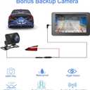 Hieha Car Play,Wireless Portable with Apple CarPlay and Android Auto Screen for Car,7" HD Touch Screen Car Stereo with Mirror Link,Backup Camera,Bluetooth5.2,GPS Navigation,AUX,FM for All Vehicles