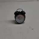 Peakeep Loud Alarm Clock for Kids Learning Telling Time Teaching Clock, 4.5" Rainbow-Colored Twin Bell Analog Alarm Clock Battery Operated for Heavy Sleepers Adults Teenagers Kids