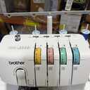 Brother Serger, 1034D, Heavy-Duty Metal Frame Overlock Machine, 1,300 Stitches Per Minute, Removeable Trim Trap, 3 Included Accessory Feet, White