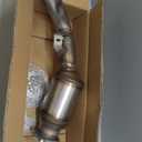 Converter 16595 Fit For A4 2009-2013 2L, A5 2010-2011 2L Q5 2011-2014 2L with 8K0254250 FX, 8K0254253 HX 16595, 49078 Catalyst Convertor