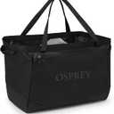 Osprey Transporter 60L Heavy Duty Gear Tote, Raven Black