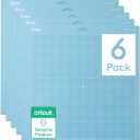 Cricut LightGrip Cutting Mat Pack (2 count, 12in x 12in) - for Explore & Maker Machines - ideal for standard paper, light cardstock & more, 14.5"L x 14"W