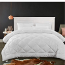 Cozynight Soft Oversized King Size Comforter Duvet Insert-Lightweight Down Alternative Comforter with Corner Tabs-Fluffy Breathable Diamond Stitched (White,110"x98")