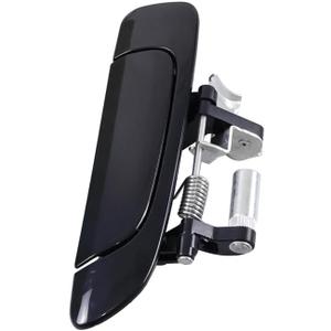 Black No Painted Front Rear Exterior Door Outer Handle Compatible with Honda Civic 2001 2002 2003 2004 2005 (Rear Right)