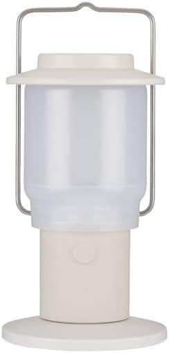 Snow Peak Mini Hozuki - Battery-Powered & Lightweight Camping Light - Portable Lantern for Soft, Ambient Light, Ivory (one)