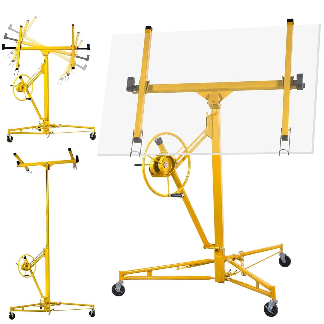 Rovibek 11FT Drywall Lift, Drywall Jack Lift for Ceiling