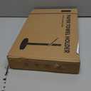 Koville Carrara Marble Paper Towel Holder Countertop, 6 Genuine Stone Paper Towel Holder Stand for Kitchen Storage, for Standard or Jumbo-Sized Rolls